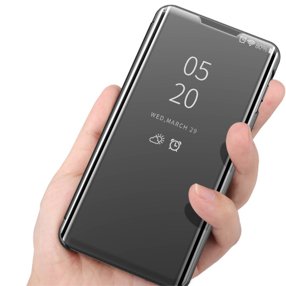 Telefontok a Oppo A16 / A16s / A54s, Clear View, fekete