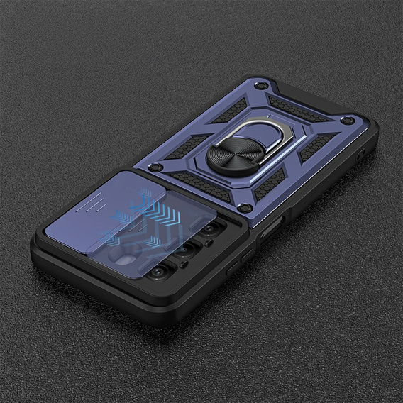 Telefontok a Infinix Hot 50 4G, CamShield Slide, kék