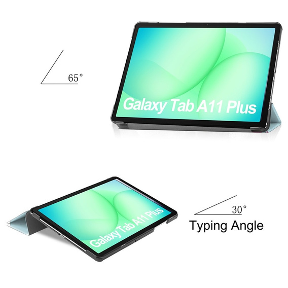 Smartcase nyomtatott mintával Samsung Galaxy Tab A11+/A9+ készülékekhez