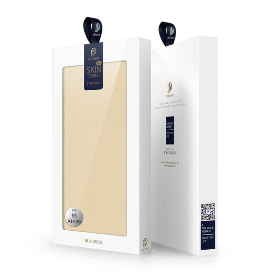 Dux Ducis Telefontok a Samsung Galaxy A14 4G/5G, Skinpro, arany