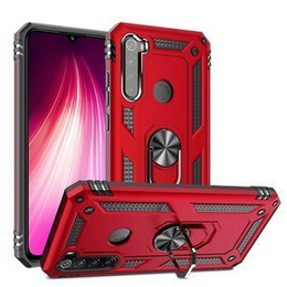 Páncélozott telefontok a Xiaomi Redmi Note 8T, Nox Case Ring, piros