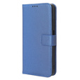 Pattintható tok a Realme C55, Wallet, Smart Magnet, kék