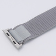 Nylon szíj Apple Watch 1/2/3/4/4/5/6/7/8/SE/ULTRA 42/44/45/45/49mm, szürke