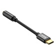USB-C – 3,5 mm-es mini jack átalakító USB-C porttal rendelkező okostelefonokhoz, AUX csatlakozó nélkül