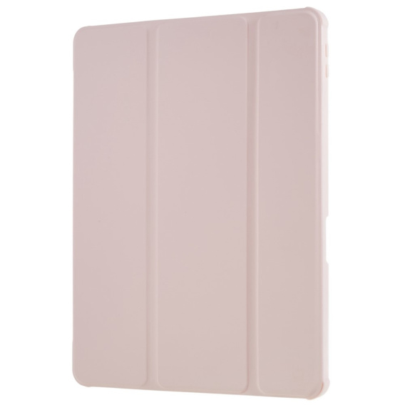 Tok iPad 10.2 2021 / 2020 / 2019, Smartcase Hybrid, tolltartó résszel, rózsaszín