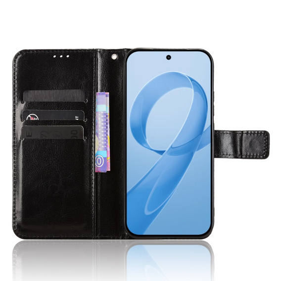 Crazy Horse Wallet flip tok Xiaomi Poco F8 Pro készülékhez