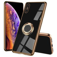 Telefontok a iPhone X/XS, Electro Ring, fekete