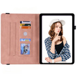 Tok Lenovo Tab M9, Butterfly, rózsaszín
