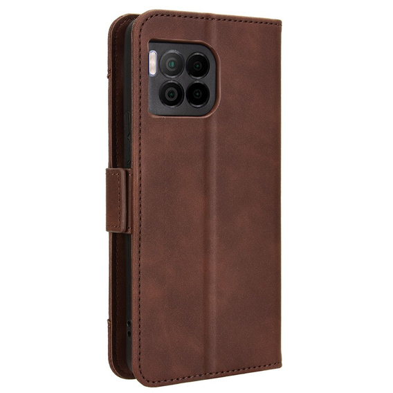 Pattintható tok a T Phone 2 Pro 5G, Card Slot, barna