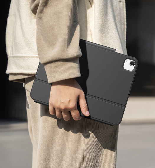 Billentyűzet tok iPad Air 11" 2025/2024 (7./6. generáció) / Air 10,9" 2022/2020 (5./4. generáció) / Pro 11" 2022/2021/2020/2018 (4./3./2./1. generáció), Dexnor mágneses billentyűzet érintőpad