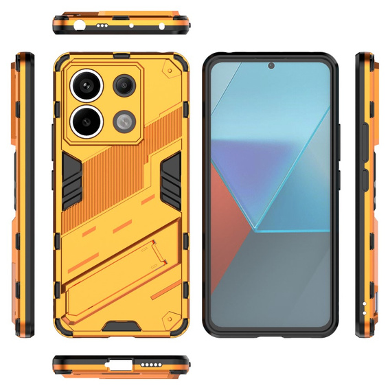Tok Xiaomi Redmi Note 13 Pro 5G, Military kickstand, narancssárga