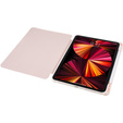 Tok iPad Pro 11 2022 / 2021 / 2020 / 2018, Smartcase Hybrid, tolltartó résszel, rózsaszín