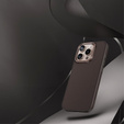BENKS Kevlar tok iPhone 16 Pro Max, MagSafe, Carbon Fiber, barna