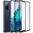 2x edzett üveg a Samsung Galaxy S20 FE, ERBORD 3D teljes képernyő