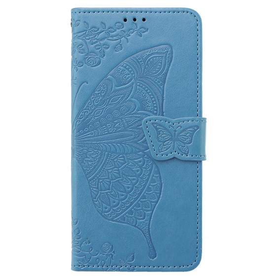 Pattintható tok a Xiaomi Poco X6 Pro 5G, Butterfly, lila