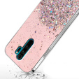 Telefontok a Xiaomi Redmi Note 8 Pro, Glittery, rózsaszín