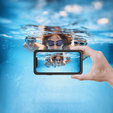 IP68 vízálló tok a iPhone X / XS, fekete