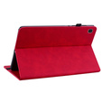 Tok Samsung Galaxy Tab A7 Lite, Wallet Pen Slot, piros