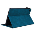 Tok Lenovo Tab M10 Plus 10.6 Gen 3 TB-125F TB-128F, Classic, tolltartóval, kék