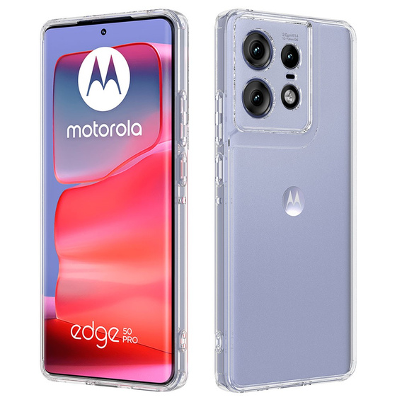 Telefontok a Motorola Edge 50 Pro 5G, Fusion Hybrid, átlátszó