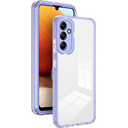 Telefontok a Samsung Galaxy A14 5G, Fusion Hybrid, átlátszó / lila