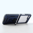 Páncélozott telefontok a Samsung Galaxy Z Flip5 5G, Nox Case Ring, kék