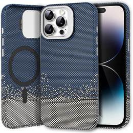 Tok iPhone 14 Pro Max készülékhez, Frame Kickstand, MagSafe, Sand Blue