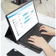 Tok + billentyűzet Samsung Galaxy Tab S8 Ultra, Dux Ducis Magnetic, fekete
