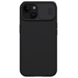 Nillkin páncélozott tok iPhone 15 Plus készülékhez, CamShield Pro, fekete