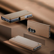 CASEME Litchi pénztárca flip tok Samsung Galaxy Z Fold7 5G számára