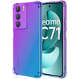 Tok Realme C71, Gradient Dropproof, Lila / kék