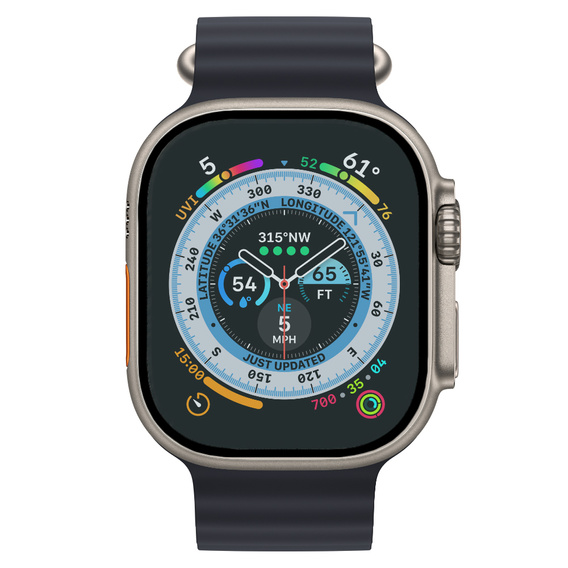 2x ERBORD hibrid üveg a Apple Watch Ultra/Ultra 2 49MM