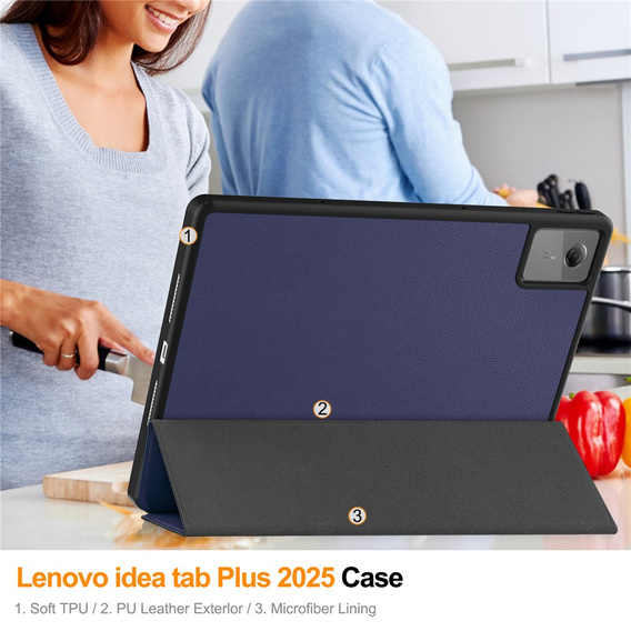 Smartcase tok Lenovo Idea Tab Plus táblagéphez