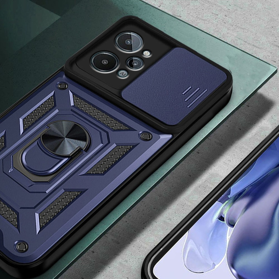 Telefontok a Realme C31, CamShield Slide, tengerészkék