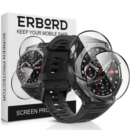 2x ERBORD hibrid üveg a Amazfit T-Rex 3