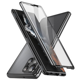 Tok Samsung Galaxy S21 Ultra, Magnetic Dual Glass, fekete