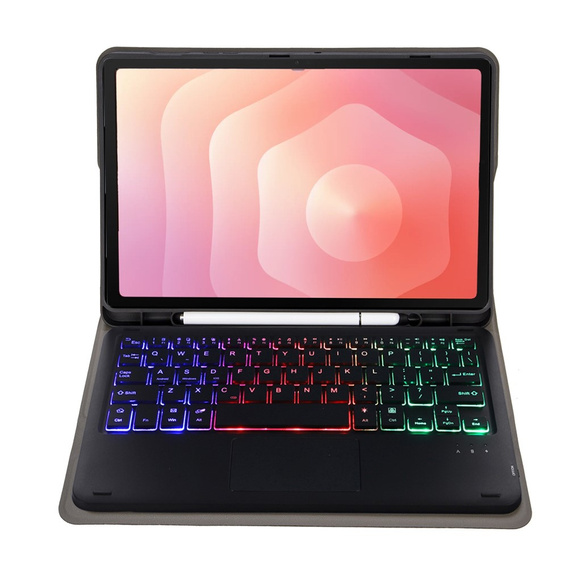 Megvilágított Bluetooth billentyűzettel és érintőpaddal ellátott tok Samsung Galaxy Tab S11 készülékhez