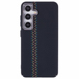 Tok Samsung S25+ Plus, Carbon Fiber MagSafe, fekete