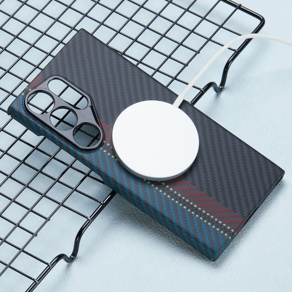 Tok Samsung Galaxy S24 Ultra hoz, Aramid Fiber MagSafe, fekete