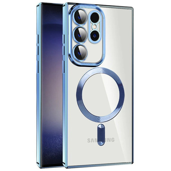 Telefontok a Samsung Galaxy S22 Ultra, MagSafe Hybrid, sötétkék