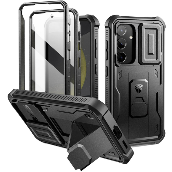 Páncélozott tok a Samsung Galaxy S24 Plus, Dexnor Full Body (Two Frames), fekete