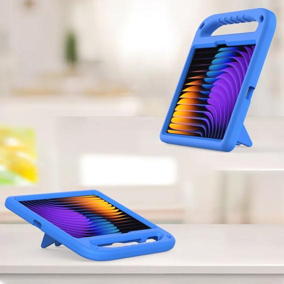 Gyermek tok Xiaomi Pad 7 / 7 Pro, fogantyúval, kék