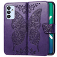 Pattintható tok a Samsung Galaxy M23 5G / M13, Butterfly, lila