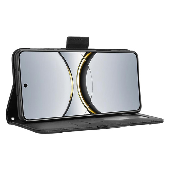 Pattintható tok a Oppo Find X8 Pro, Card Slot, fekete