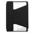 Billentyűzet tok Samsung Galaxy Tab S10 Lite / S10 FE / S9 FE, Rotary 360° Leather, fekete