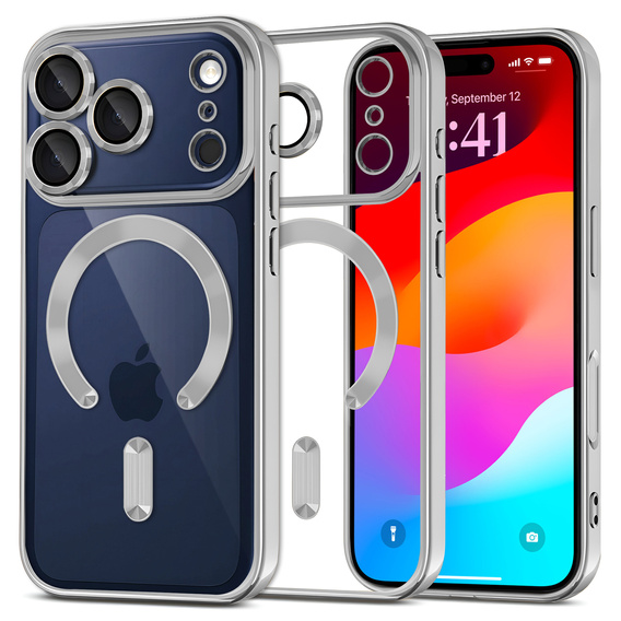 Mágneses tok lencsevédelemmel iPhone 17 Pro Max készülékhez