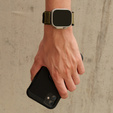ERBORD Nylon heveder a Apple Watch 1/2/3/4/5/6/7/8/SE/ULTRA 42/44/45/49mm, kék