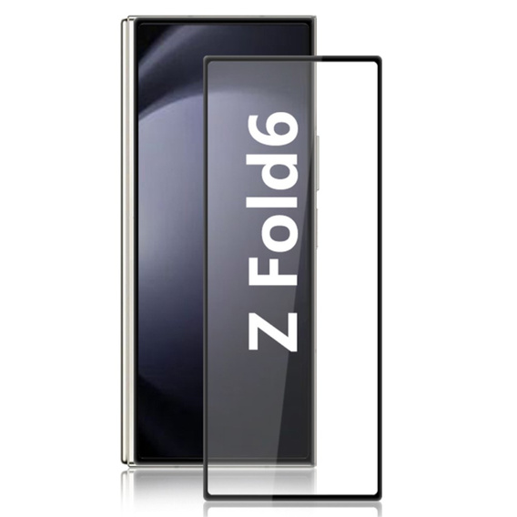 Mocolo Full Glue edzett üveg a következőkhöz Samsung Galaxy Z Fold6 5G, fekete keret