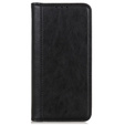 Telefontok a Xiaomi Redmi Note 13 Pro+, Wallet Litchi Leather, fekete