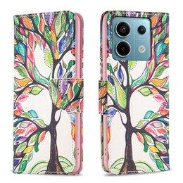 Pattintható tok a Xiaomi Redmi Note 13 Pro 5G, Wallet, Tree of Life